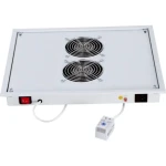 Triton 19"" ventilační jednotka pro nástěnné rozvaděče 220V/30W termostat 2x ventilátor RAx-CH-X25-X1 - RAC-CH-X25-X1