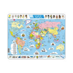 Puzzle Svět: Politická mapa 107 dílků