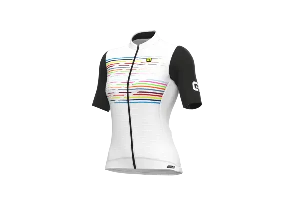Alé PR-S Logo dámský dres krátký rukáv White vel.S