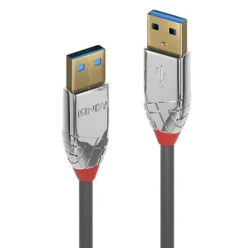 Lindy Cromo Line šedá / USB kabel / USB-A - USB-A / USB 3.2 Gen 1 / 5 Gbit/s / 0,5 m (36625)
