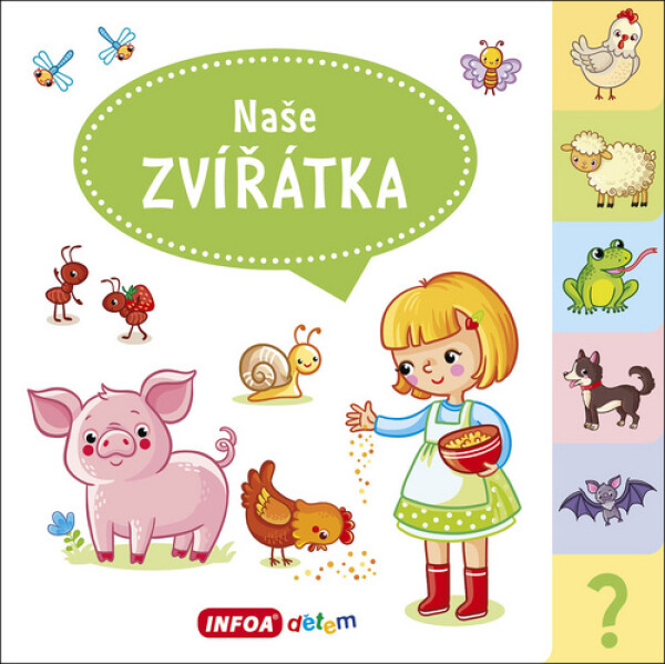 Naše zvířátka - Velká knížka se záložkami - Jana Navrátilová