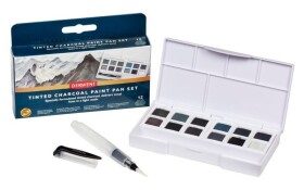 Sada Tinted Charcoal PAINT SET - 12ks