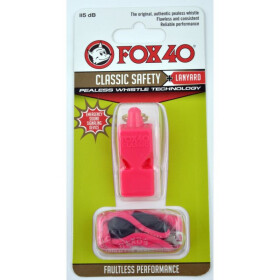 Píšťalka FOX Classic + šňůra 9903-0408 růžová NEUPLATŇUJE SE