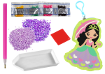 Mamido Sada korálků DIY k vyrobení klíčenky Princezna