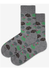 Vzorované pánské ponožky PERFECT MAN-CASUAL černá 42-44