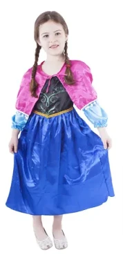 Dětský kostým Princezna zimní království Anna