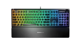SteelSeries Apex 3 černá / Herní klávesnice / Membránová / RGB podsvícení / DE layout (64797)