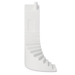 Räder Porcelánová zarážka na knihy Stairs, bílá barva, porcelán