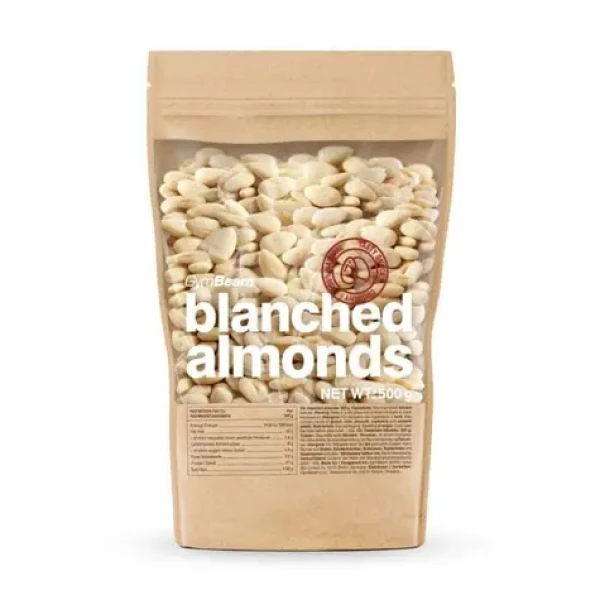 Blanšírované mandle - GymBeam (500 g) (64369-1-500g)
