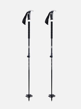 Teleskopické hůlky BCA Scepter Carbon Black délka hůlek 105 - 145 cm