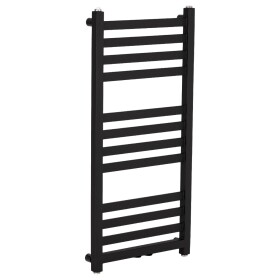 CERANO Koupelnový radiátor Fulgidus - boční připojení - 503W - černá matná - 880x430 mm