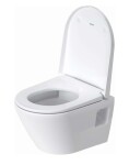 DURAVIT - D-Neo Závěsné WC se sedátkem SoftClose, Rimless, bílá 45870900A1