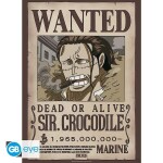 One Piece Plakát - Wanted Crocodile 52x38 cm