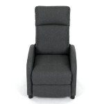 Polohovací křeslo, šedá, látka, TV-W3397 GREY2