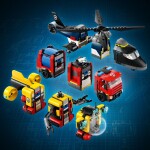 LEGO LEGO® City 60462 Remix: Helikoptéra, hasičský vůz a ponorka