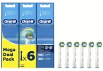 Oral-B Precision Clean Clean Maximiser bílá / náhradní hlavice / 6 ks (4210201325253)
