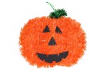 Dekorace Halloween dýně 26x28 cm na zavěšení