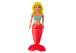 Mamido Vodní panenka mermaid natáčecí do vody plovoucí tyrkysová růžová mix
