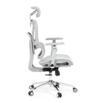 Kancelářská židle, synchronní mechanismus, šedá síťovina, KA-B2361 GREY
