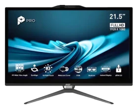 MSI PRO AP222T 14MA-668EU černá / All-in-One počítač / 21,5" FHD Touch / Intel Pentium G7400 3,7GHz / 8GB DDR5 (PRO AP222T 14MA-668EU)