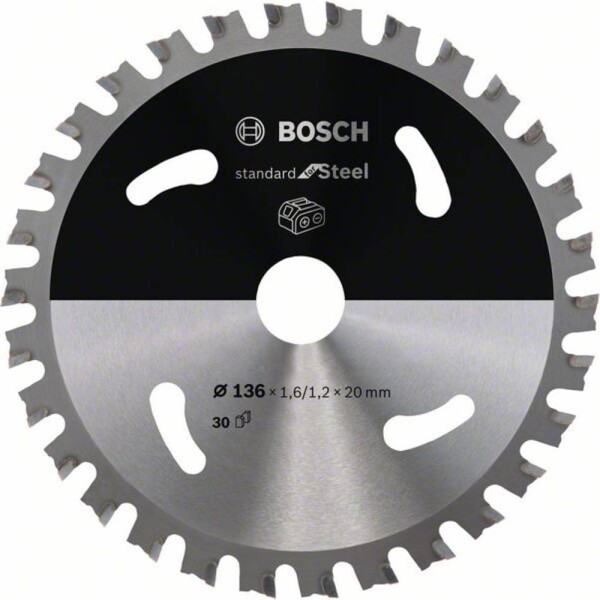 Bosch Accessories 2608837746 2608837746 pilový kotouč 136 x 20 mm Počet zubů (na palec): 30 1 ks