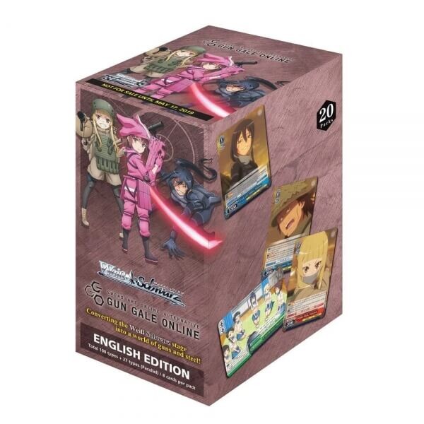 Weiß Schwarz - Sword Art Online Alternative: Gun Gale Online Reprint - Booster box