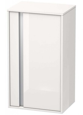DURAVIT - Ketho Skříňka vysoká 88x50x36 cm, pravá, lesklá bílá KT1266R2222