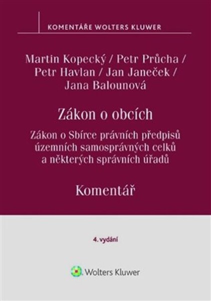 Zákon o obcích - Komentář