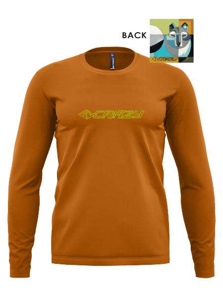 CRAZY Long Sleeved Gulliver Man Wolf velikost: S