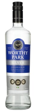 Rum-Bar Worthy Park Estate SILVER Pot Still Jamaica White Rum 40% 0,7 l (holá lahev)