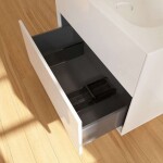 VILLEROY & BOCH - Finion Umyvadlová skříňka, 80x59x50 cm, 2 zásuvky, Glossy White F01000GF