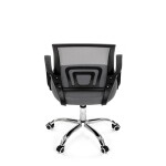 Dětská židle, výškově nastavitelná, šedá síťovina, KA-L103 GREY