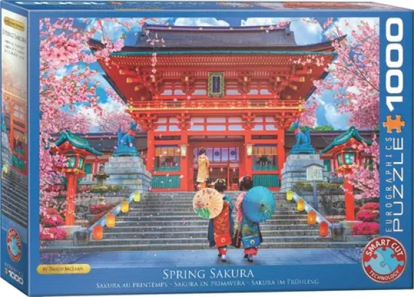 EUROGRAPHICS Puzzle Jarní sakura