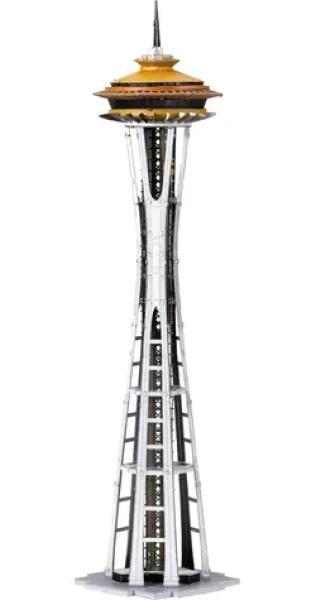Metal Earth 3D puzzle Premium Series: Space Needle Světová výstava roku 1962