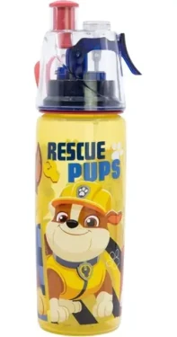 STOR Láhev na pití s rozprašovačem Tlapková patrola 575 ml / Plast / Bez BPA (81627)