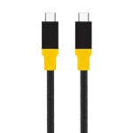 Tactical Blackbird Kabel USB4 (USB-C) 1m černá/žlutá (57983121230)