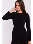 Rozšířené šaty S378 černé - Stylove S