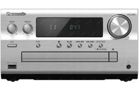 Panasonic SC-PMX802E-S stříbrná / Mikro audio systém / FM / BT / USB / AUX / DAB+ / WLAN (SC-PMX802E-S)