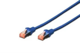 Digitus modrá / Patch kabel / Cat6 / S/FTP / AWG 27/7 / 1m (DK-1644-010/B)
