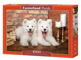 Castorland 105137 Štěňata samojeda
