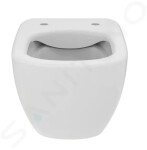 IDEAL STANDARD - Tesi Závěsné WC, RimLS+, Ideal Plus, bílá T4932MA