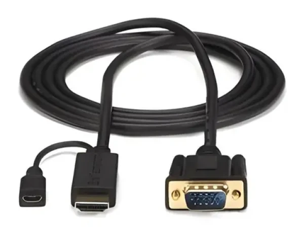 StarTech / Adaptérový kabel HDMI na VGA / 0,9 m / 1920×1200 / 60 Hz (HD2VGAMM3)