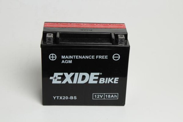 Baterie gelová Exide YTX20-BS na Arctic Cat