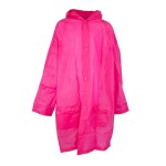 Pláštěnka PVC neonová, Pidilidi, PL0065-03, růžová