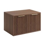 REA - Koupelnová skříňka pod umyvadlo Core 60cm Brown REA-M0411