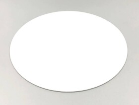 Dortisimo Podložka pod dort bílá tenká rovná kruh 16 cm (1 ks)