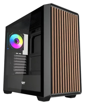 DarkFlash DS900WD černá / ATX / průhledná bočnice / 4× 120 mm ARGB / bez zdroje (DS900WD_Black)