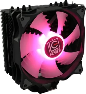LC POWER LC-CC-120-RGB / Chladič CPU / 120 mm / RGB / TDP 180 W / LGA1700 / AM4 (LC-CC-120-RGB)