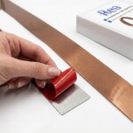 REA - Samolepicí dekorativní lišta P14454CB 3,8cm Brush Copper HOM-09987