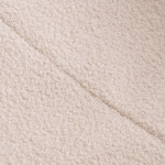 PLUSH NEST PLUSH NEST Suchý bazén kulatý krémový beránek Ø 90 × 30 cm s 200 míčky